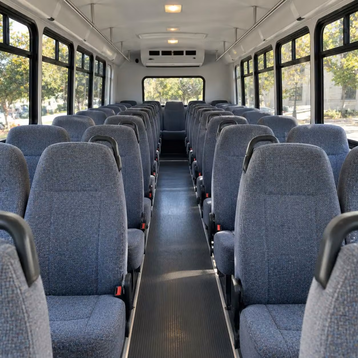 30 passenger minibus interior