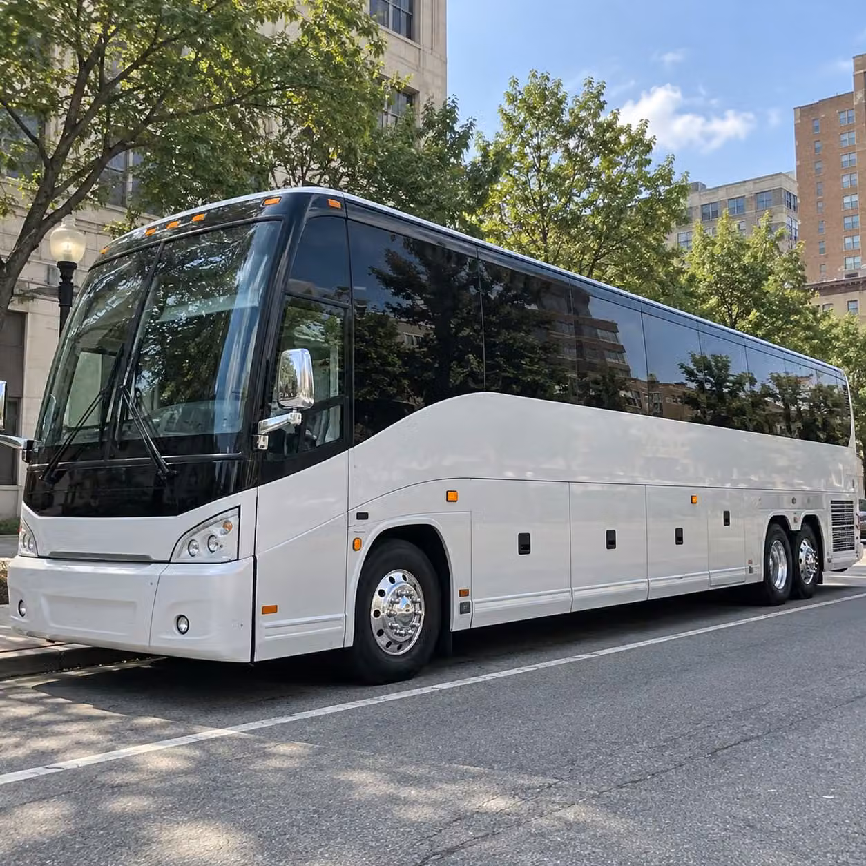 charter buses are the smart call for large garland prom groups traveling together