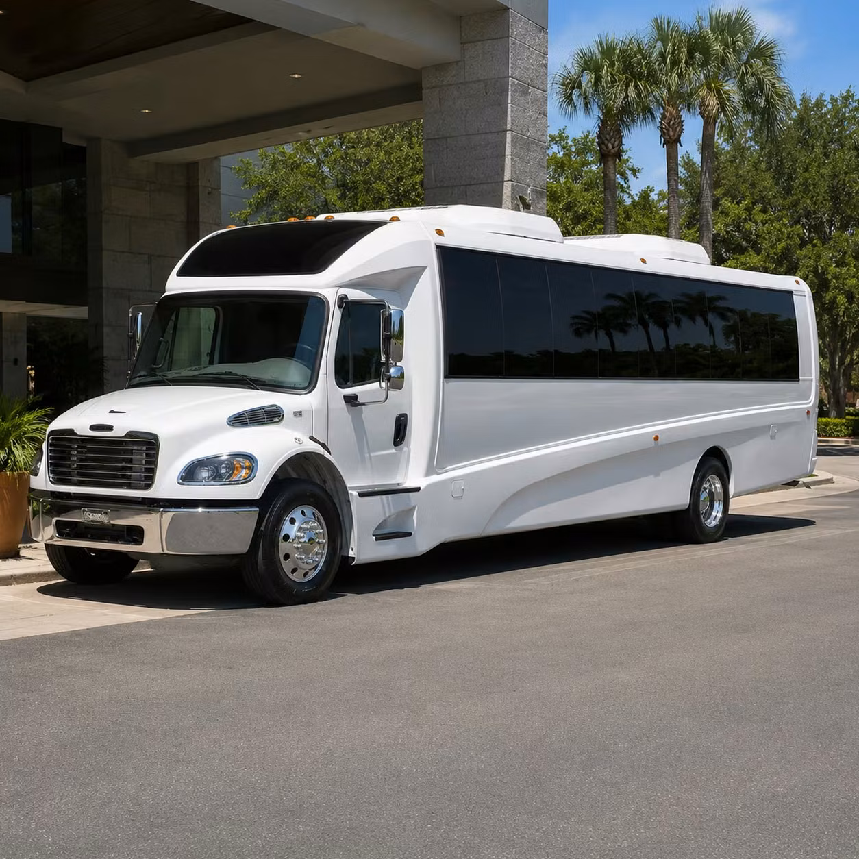 garland 18 passenger minibus rental