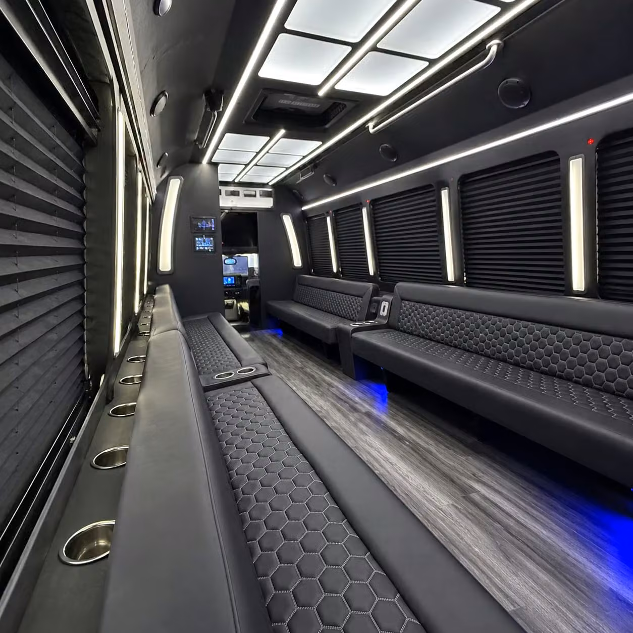 garland party buses make prom night unforgettable before you even arrive