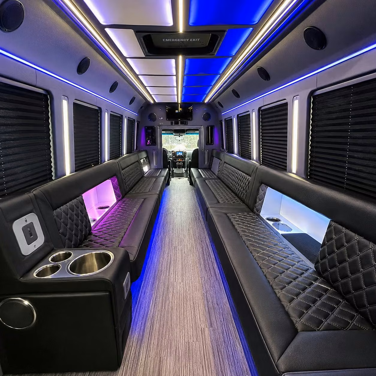 quinceanera and birthday party bus rentals in garland texas