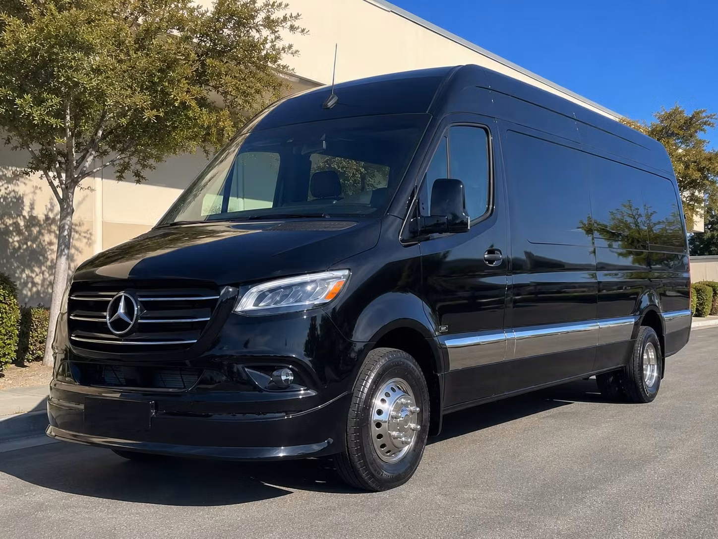 sprinter van with driver